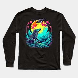 Wolf Close Encounter Long Sleeve T-Shirt